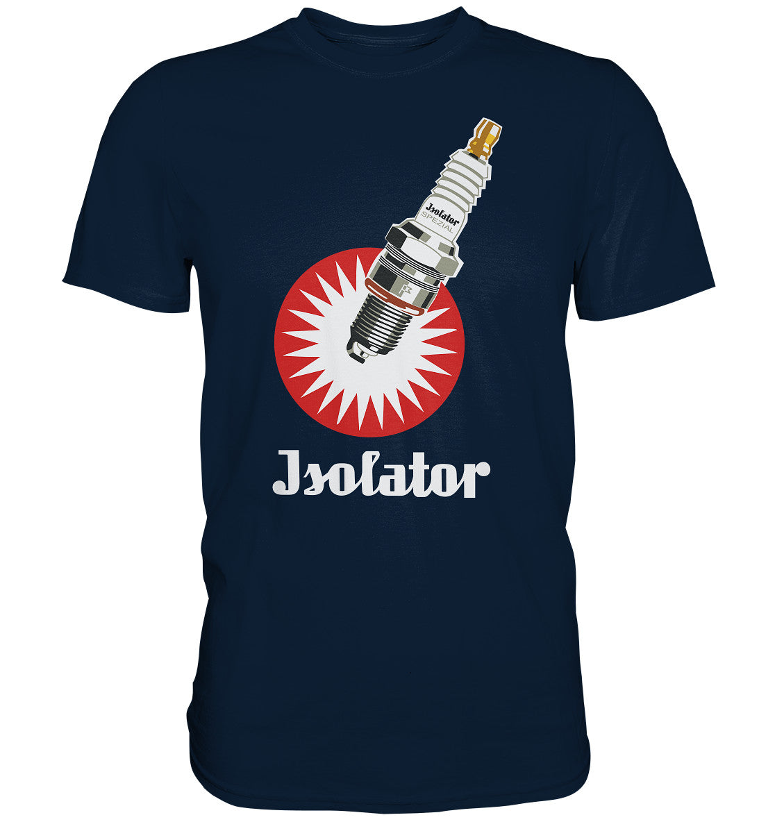 DDR Ostalgie Shirt Unisex • ISOLATOR ZÜNDKERZE