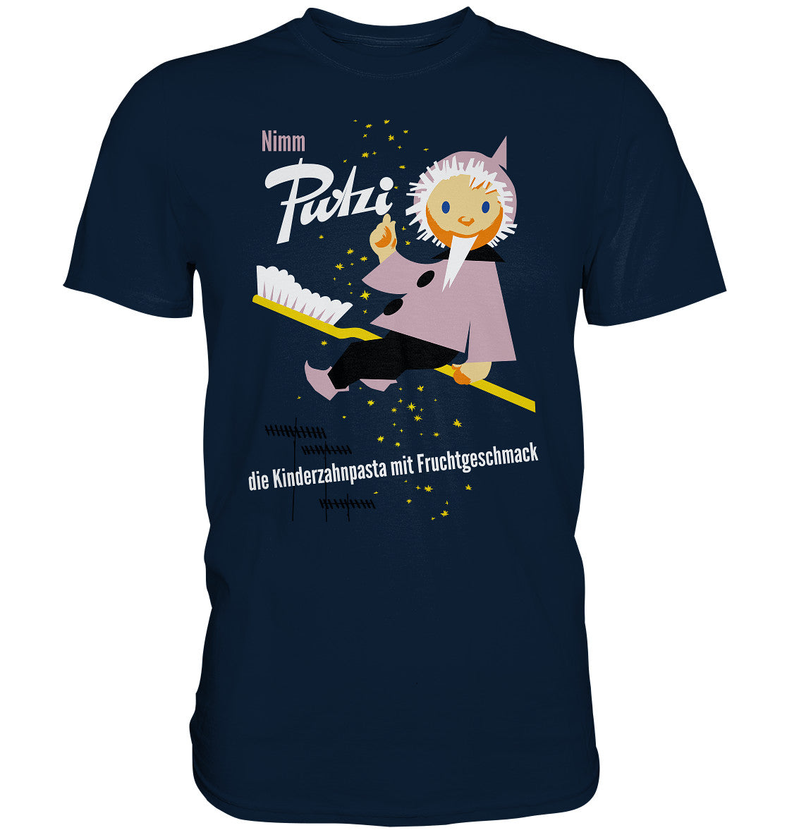 DDR Ostalgie Shirt Unisex • PUTZI KINDERZAHNPASTA