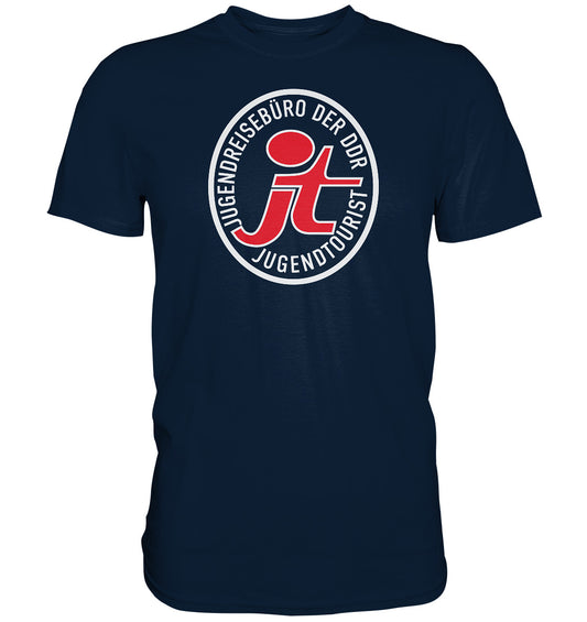 DDR Ostalgie Shirt Unisex • JT - JUGENDREISEBÜRO JUGENDTOURIST