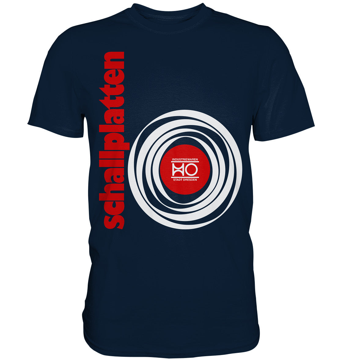 DDR Ostalgie Shirt Unisex • HO SCHALLPLATTEN DRESDEN