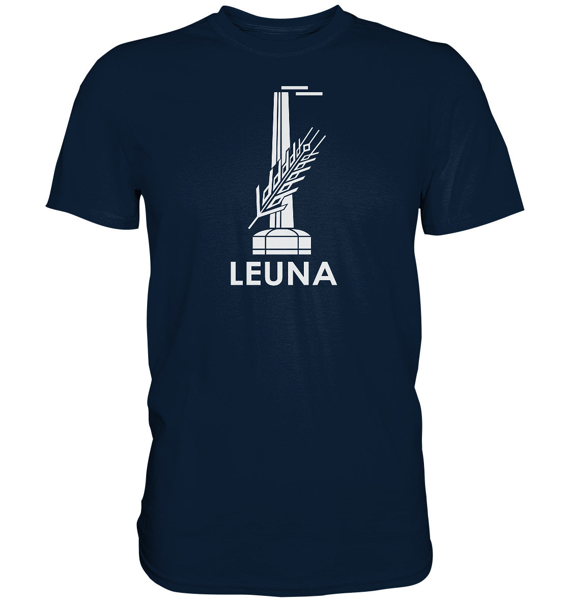 DDR Ostalgie Shirt Unisex • LEUNA WERKE HALLE
