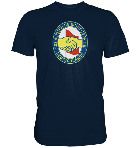 DDR Ostalgie Shirt Unisex • SED LOGO