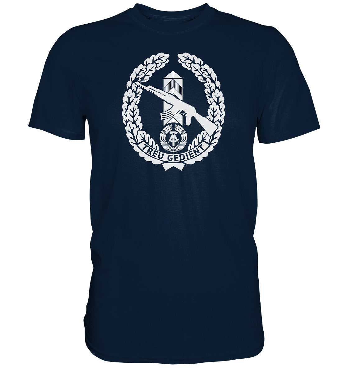 DDR Ostalgie Shirt Unisex • NVA-ORDEN - TREU GEDIENT - GRENZTRUPPEN