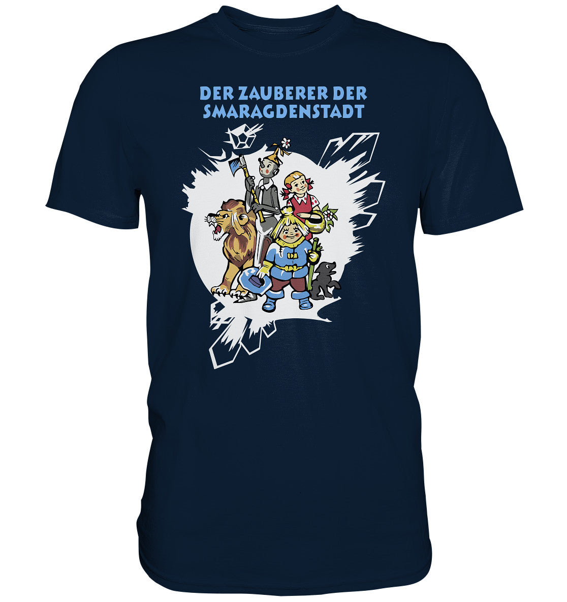 DDR Ostalgie Shirt Unisex • WOLKOW - DER ZAUBERER DER SMARAGDENSTADT