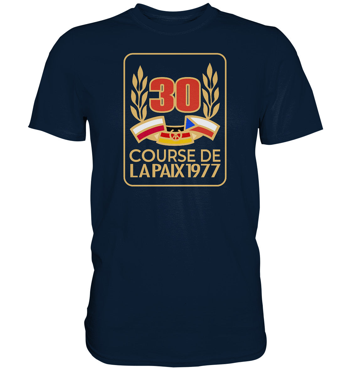 DDR Ostalgie Shirt Unisex • FRIEDENSFAHRT 1977