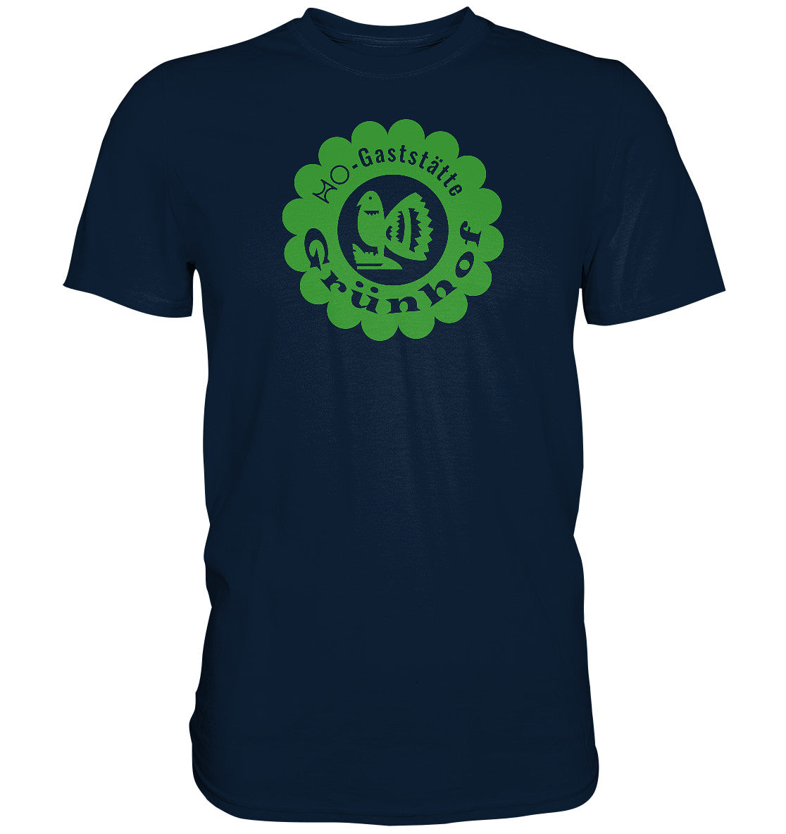 DDR Ostalgie Shirt Unisex • HO GASTSTÄTTE GRÜNHOF