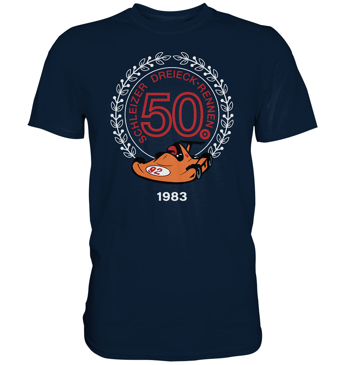 DDR Ostalgie Shirt Unisex • SCHLEIZER DREIECK-RENNEN 1983
