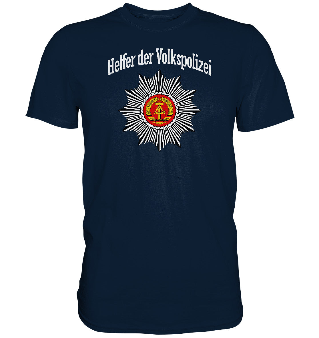 DDR Ostalgie Shirt Unisex • HELFER DER VOLKSPOLIZEI
