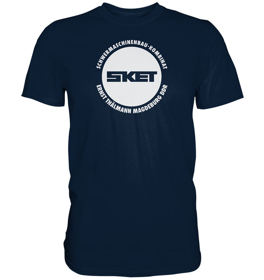 DDR Ostalgie Shirt Unisex • SKET ERNST THÄLMANN SCHWERMASCHINENKOMBINAT