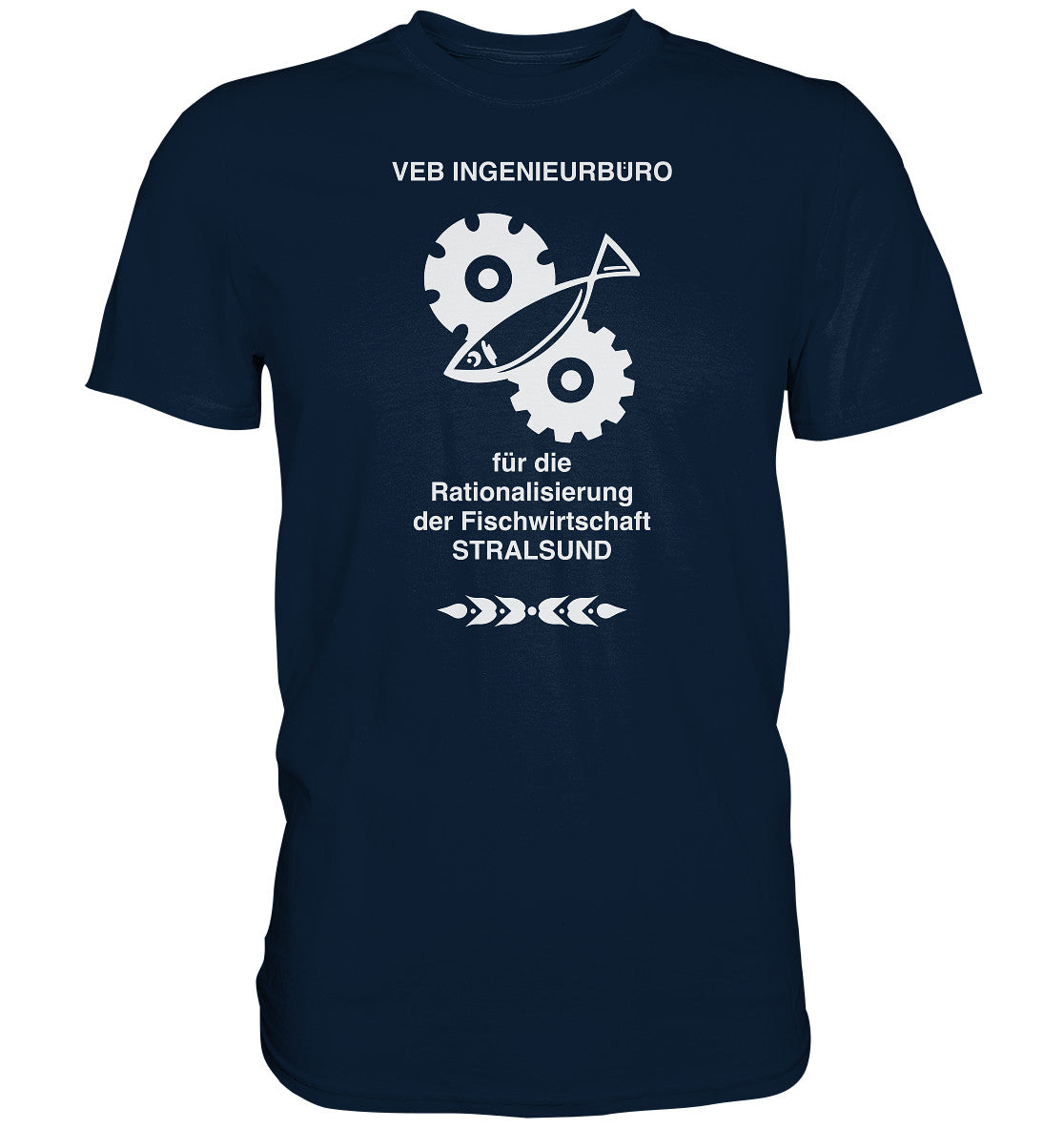 DDR Ostalgie Shirt Unisex • VEB INGENIEURBÜRO STRALSUND