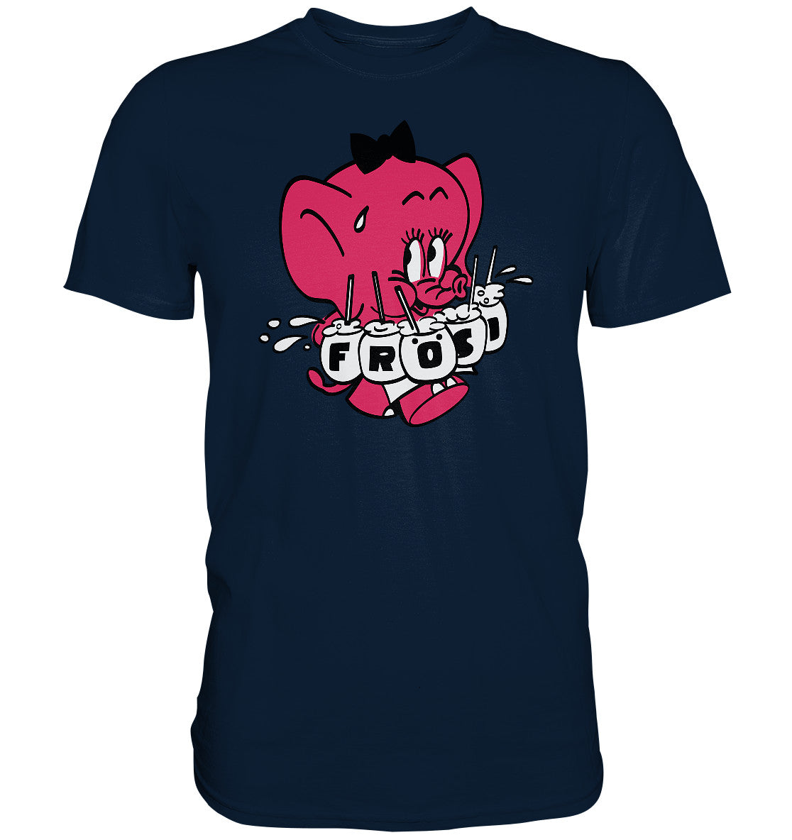 DDR Ostalgie Shirt Unisex • FRÖSI DURST (BIERDECKEL)