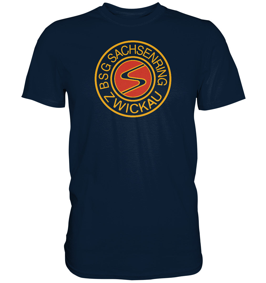 DDR Ostalgie Shirt Unisex • BSG SACHSENRING ZWICKAU