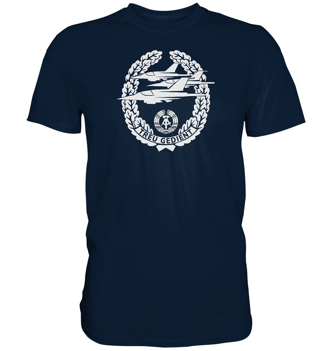 DDR Ostalgie Shirt Unisex • NVA-ORDEN - TREU GEDIENT - LUFTSTREITKRÄFTE