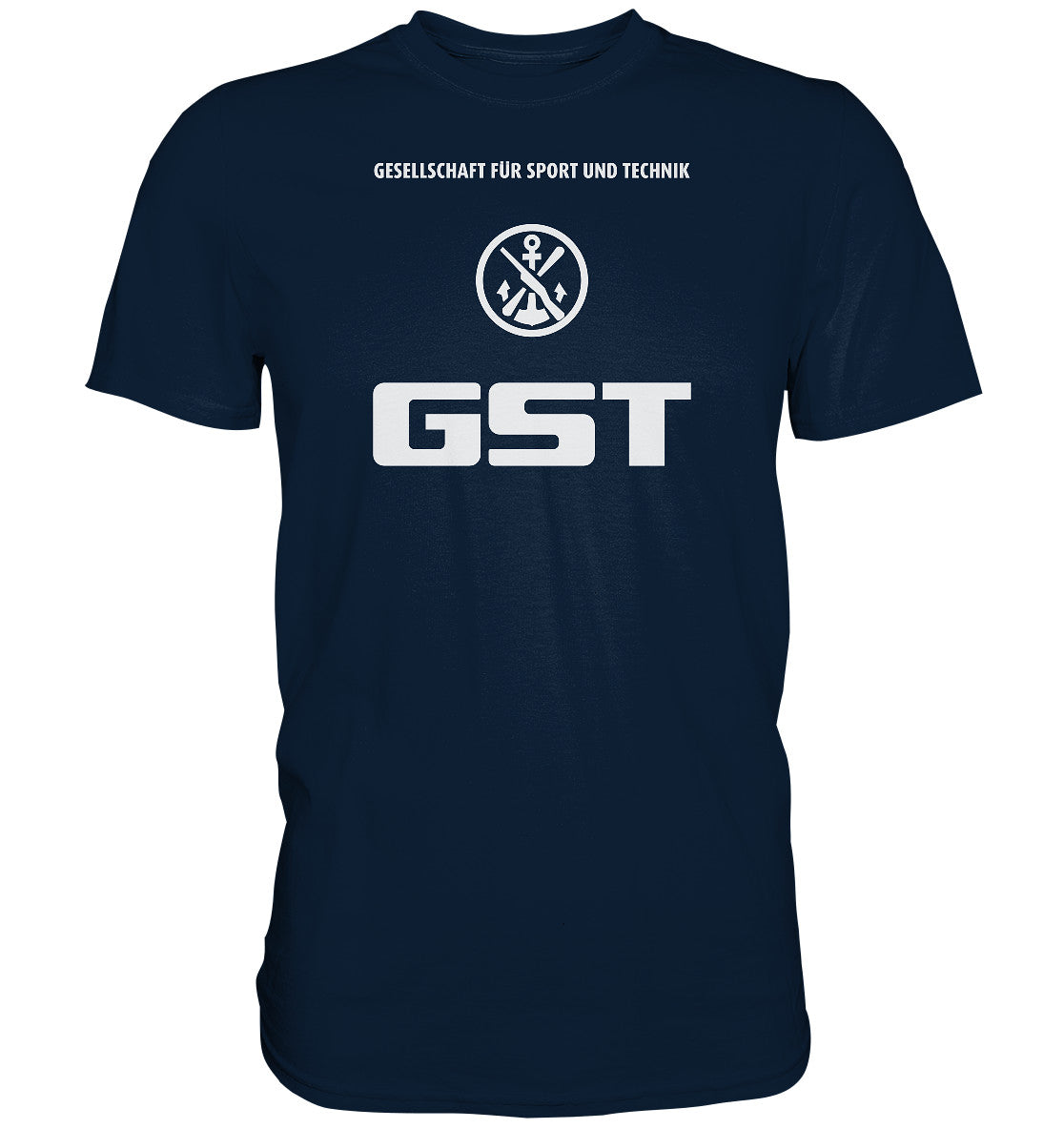 DDR Ostalgie Shirt Unisex • GST - GESELLSCHAFT FÜR SPORT UND TECHNIK