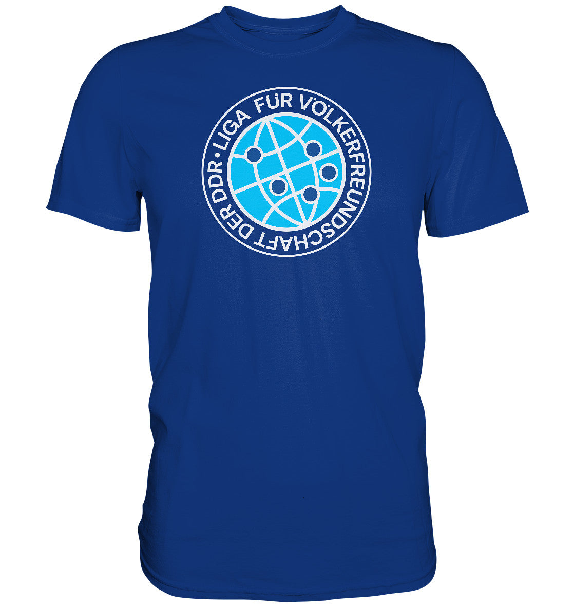 DDR Ostalgie Shirt Unisex • LIGA FÜR VÖLKERFREUNDSCHAFT DER DDR