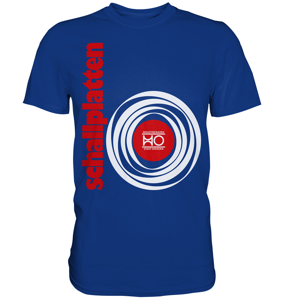 DDR Ostalgie Shirt Unisex • HO SCHALLPLATTEN DRESDEN