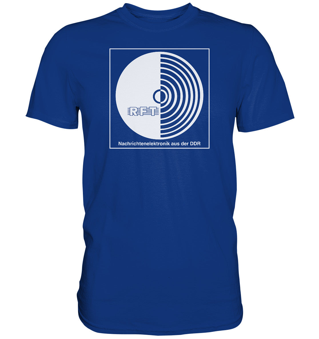 DDR Ostalgie Shirt Unisex • RFT NACHRICHTENELEKTRONIK AUS DER DDR