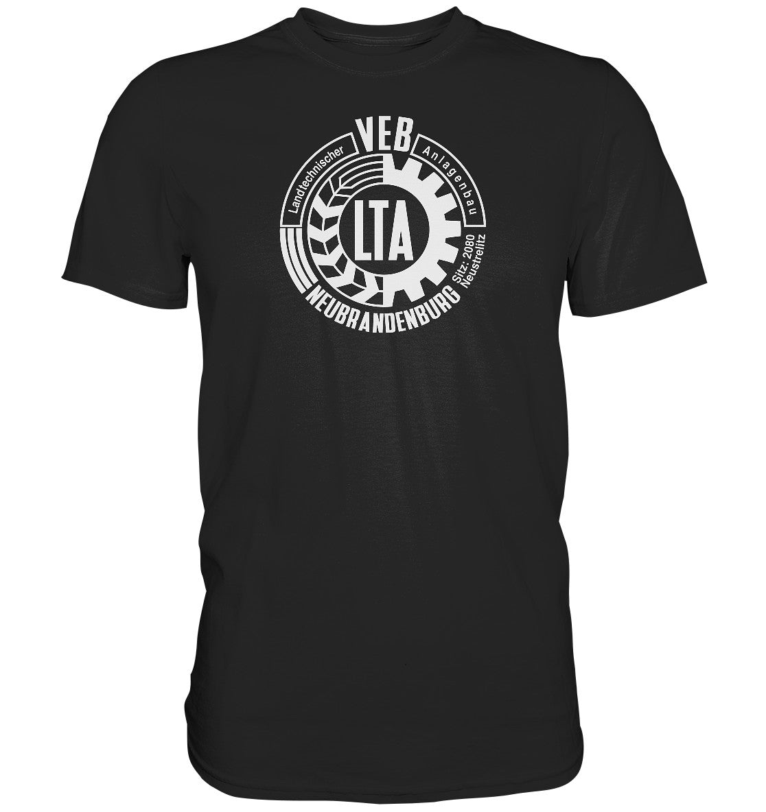 DDR Ostalgie Shirt Unisex • VEB LANDTECHNISCHER ANLAGENBAU NEUBRANDENBURG
