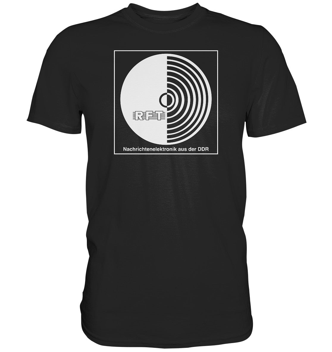 DDR Ostalgie Shirt Unisex • RFT NACHRICHTENELEKTRONIK AUS DER DDR
