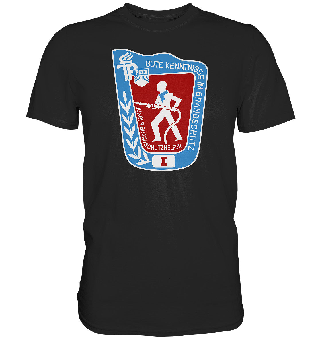 DDR Ostalgie Shirt Unisex • JUNGER BRANDSCHUTZHELFER