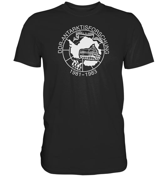 DDR Ostalgie Shirt Unisex • ANTARKTISFORSCHUNG DER DDR - 1981-1983