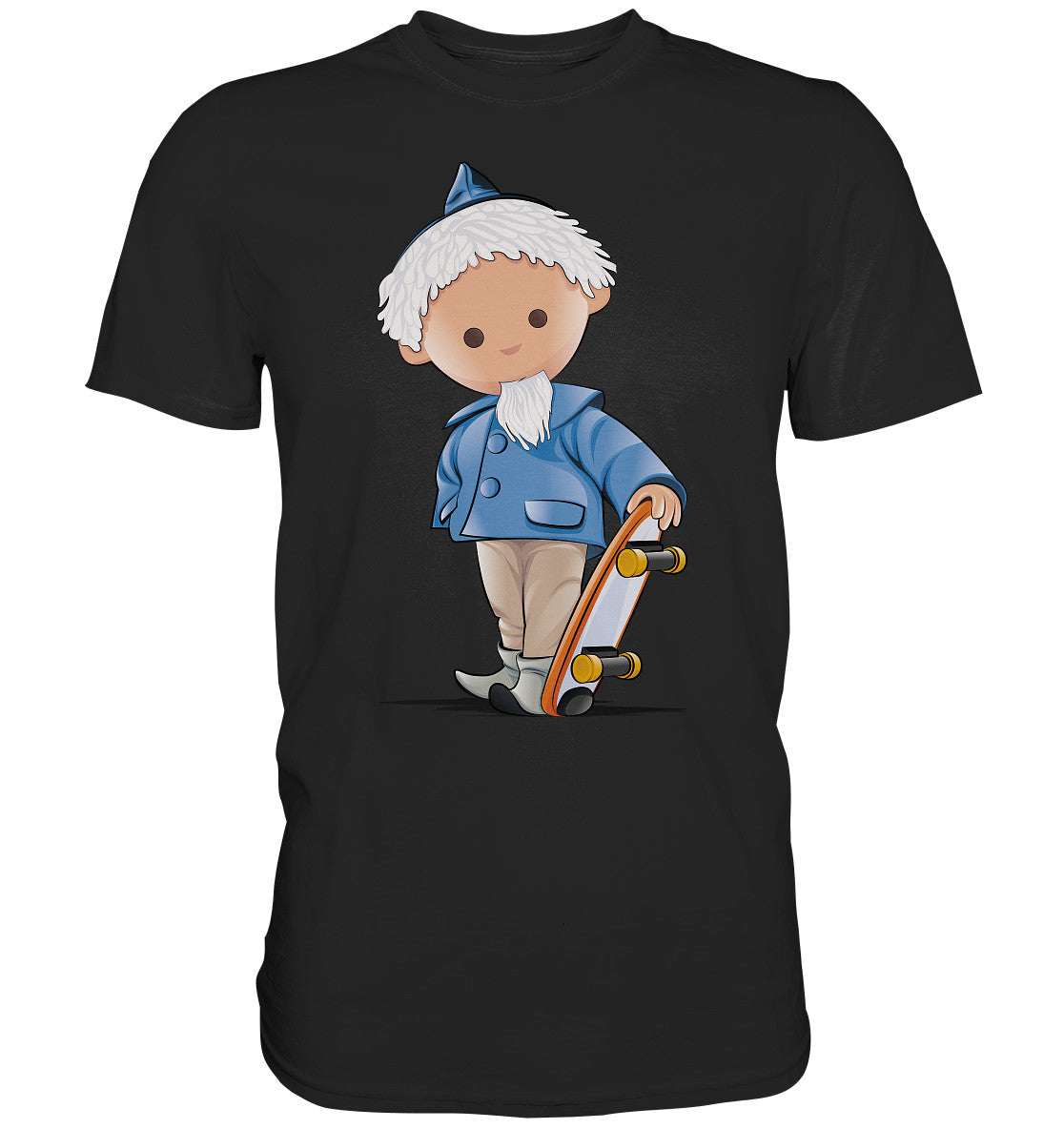 DDR Ostalgie Shirt Unisex • UNSER SANDMÄNNCHEN - ROLLBRETT-SKATER