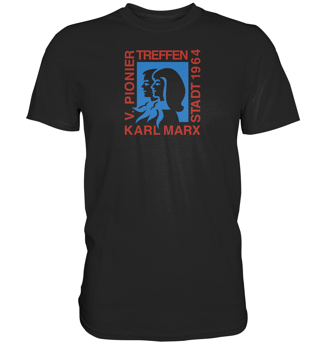 DDR Ostalgie Shirt Unisex • 5. PIONIERTREFFEN KARL-MARX-STADT