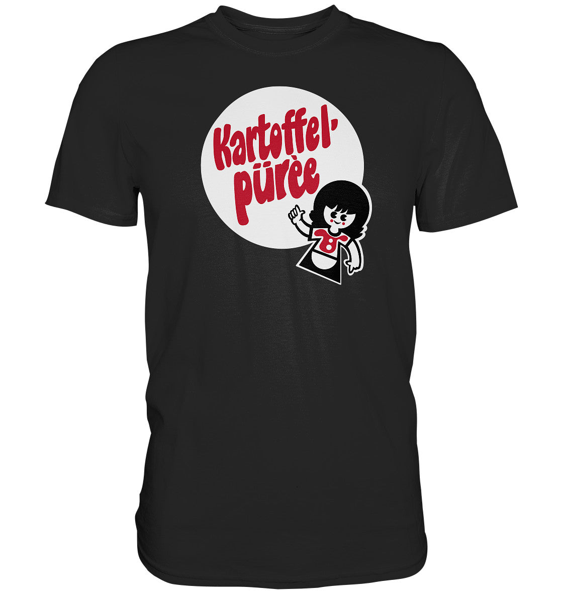 DDR Ostalgie Shirt Unisex • KARTOFFELPÜREE - VEB KARTOFFELVEREDLUNGSWERK HAGENOW