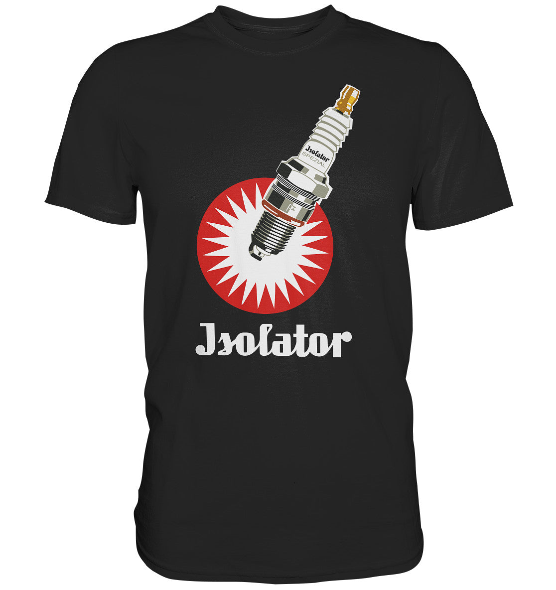 DDR Ostalgie Shirt Unisex • ISOLATOR ZÜNDKERZE