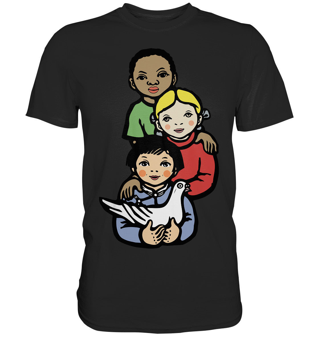 DDR Ostalgie Shirt Unisex • WELTFRIEDEN - WORLD PEACE, LI BING-FAN 1967
