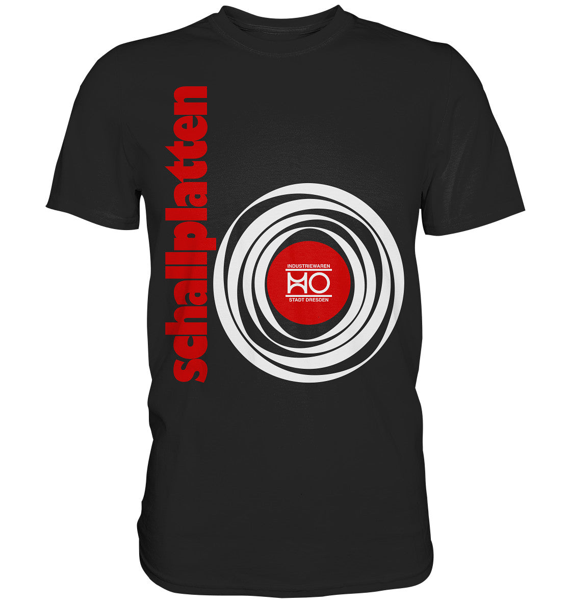 DDR Ostalgie Shirt Unisex • HO SCHALLPLATTEN DRESDEN