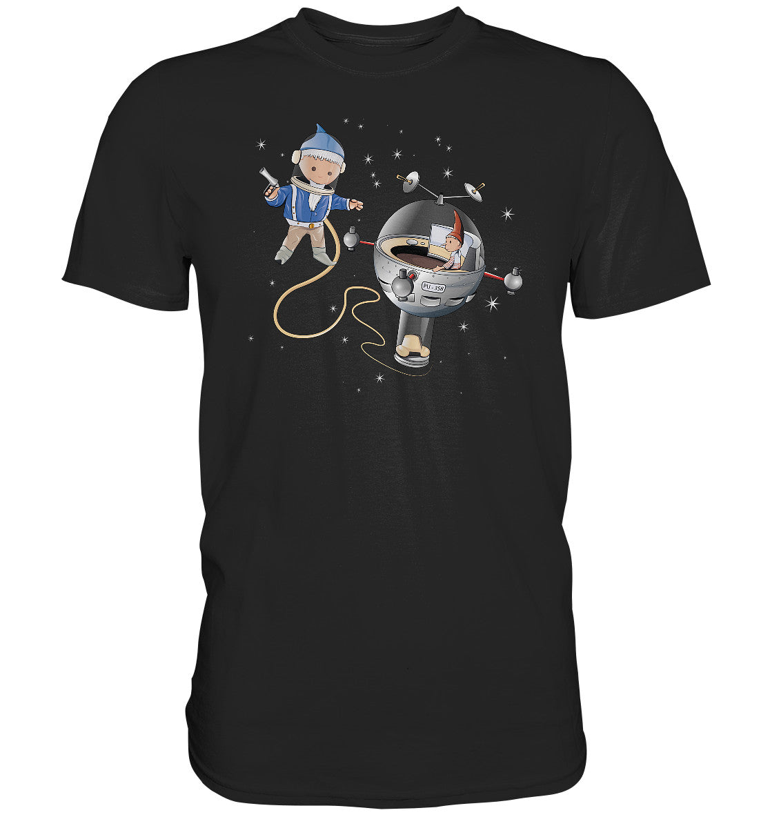 DDR Ostalgie Shirt Unisex • UNSER SANDMÄNNCHEN - AUSSENMISSION (PU-358)