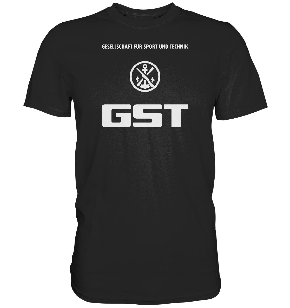 DDR Ostalgie Shirt Unisex • GST - GESELLSCHAFT FÜR SPORT UND TECHNIK