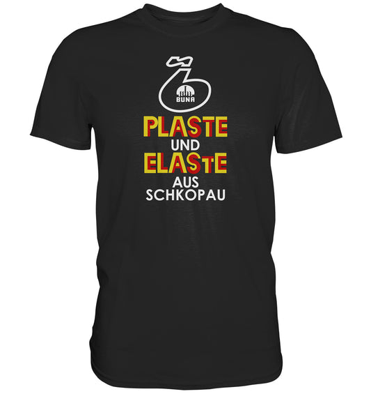 DDR Ostalgie Shirt Unisex • PLASTE UND ELASTE