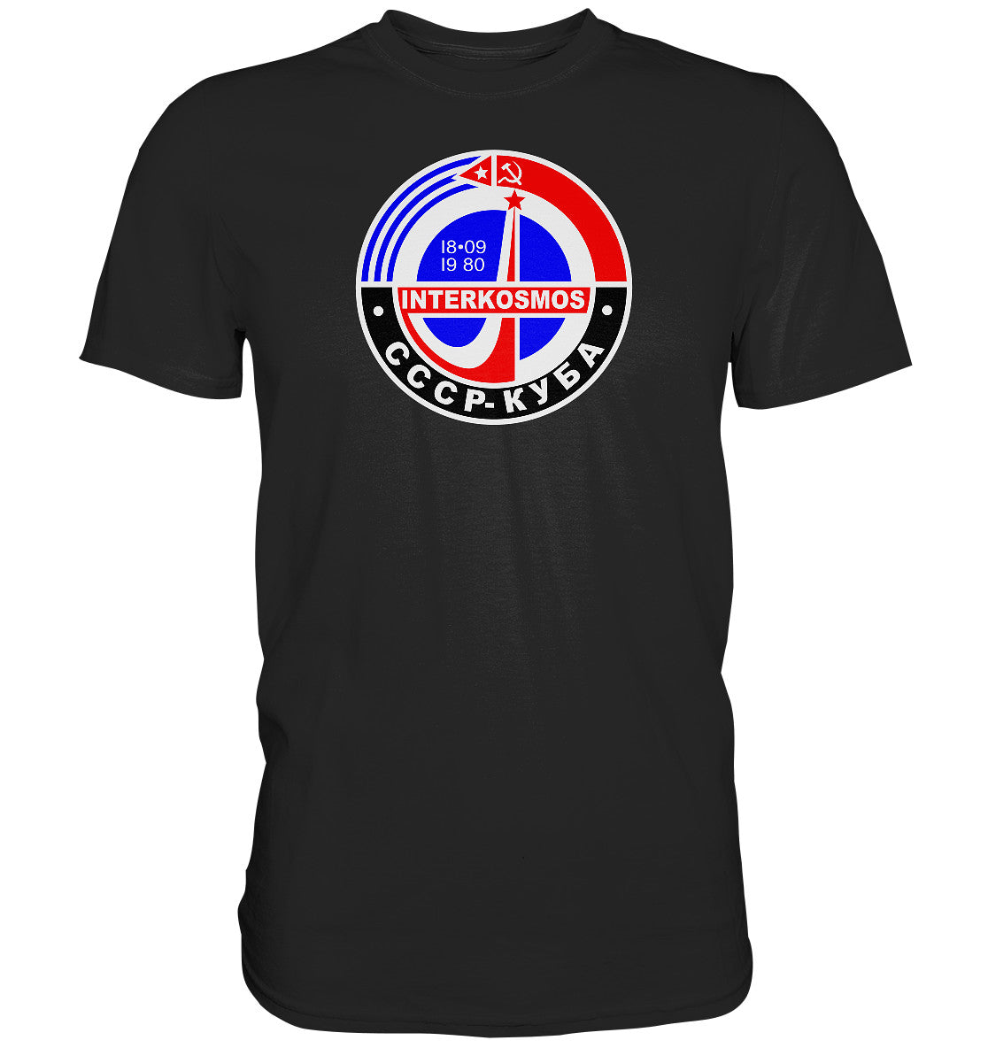 DDR Ostalgie Shirt Unisex • INTERKOSMOS - CCCP & KUBA