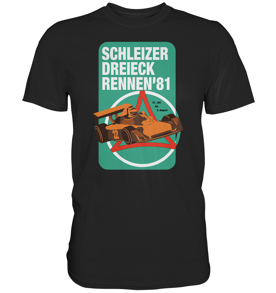 DDR Ostalgie Shirt Unisex • SCHLEIZER DREIECK-RENNEN 1981