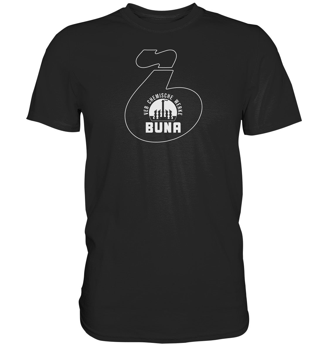 DDR Ostalgie Shirt Unisex • CHEMISCHE WERKE BUNA