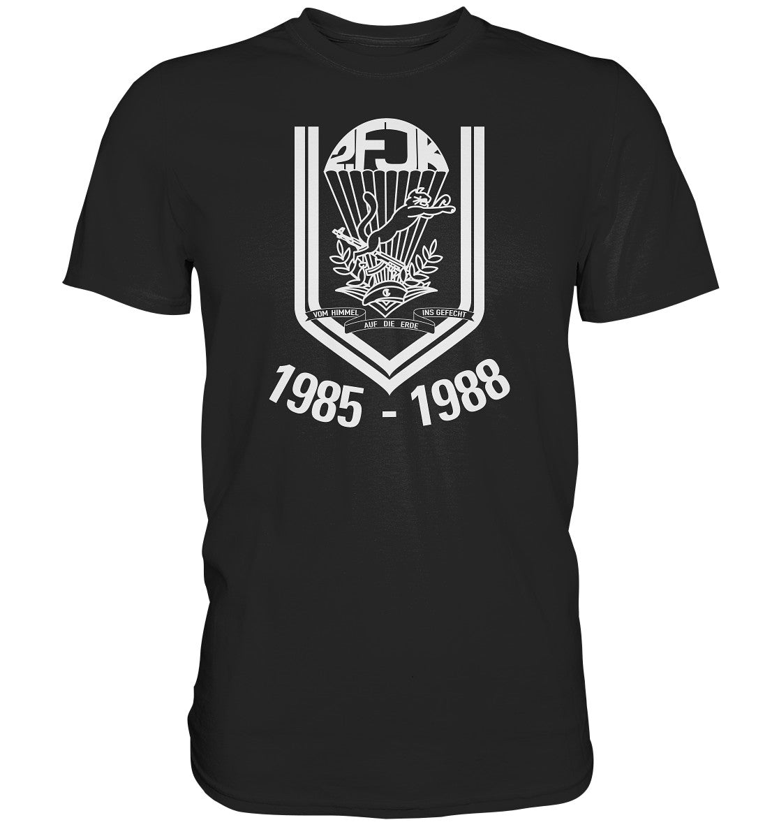 DDR Ostalgie Shirt Unisex • 2. FJK DDR NVA FALLSCHIRMJÄGER