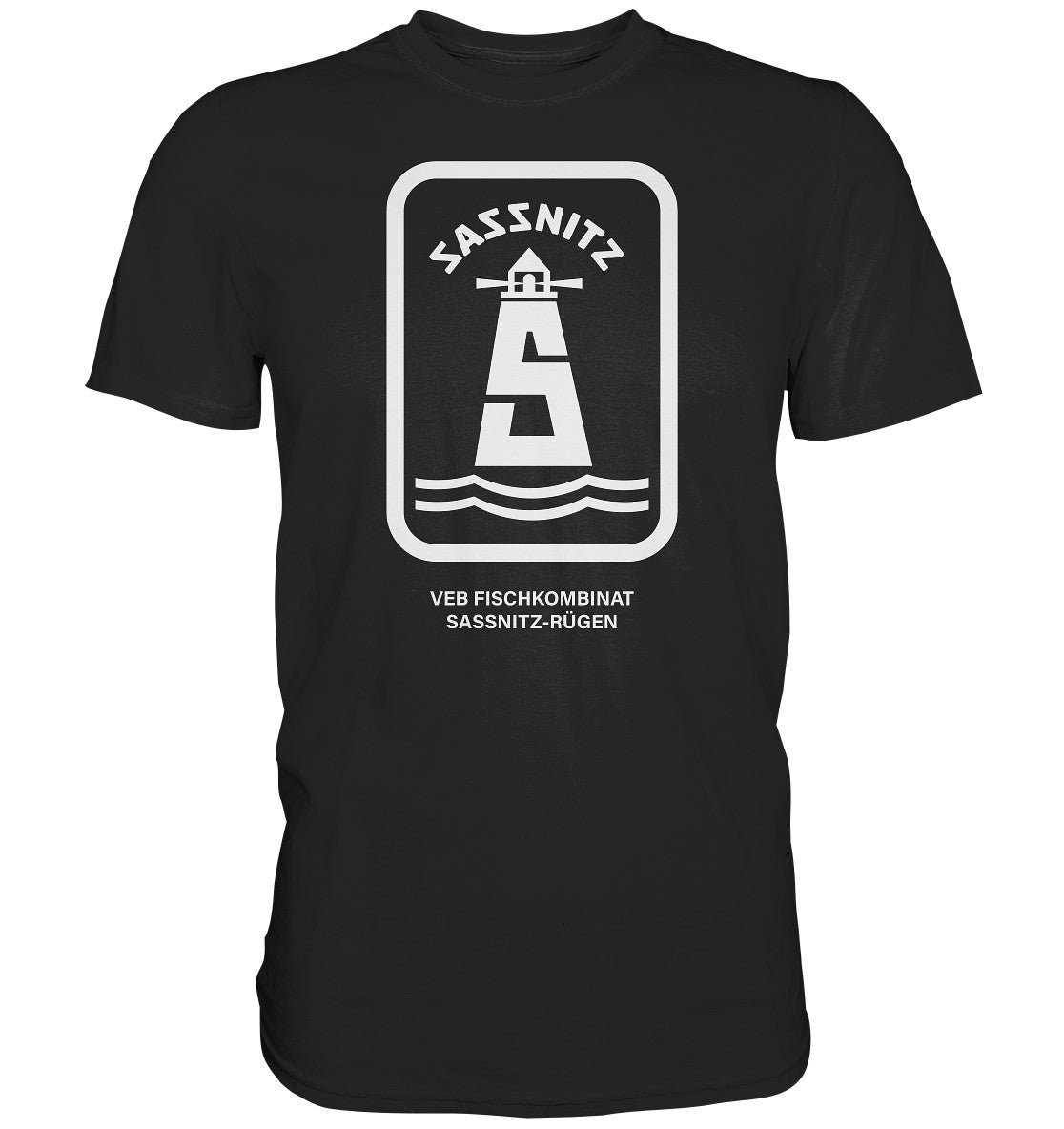DDR Ostalgie Shirt Unisex • VEB FISCHKOMBINAT SASSNITZ-RÜGEN