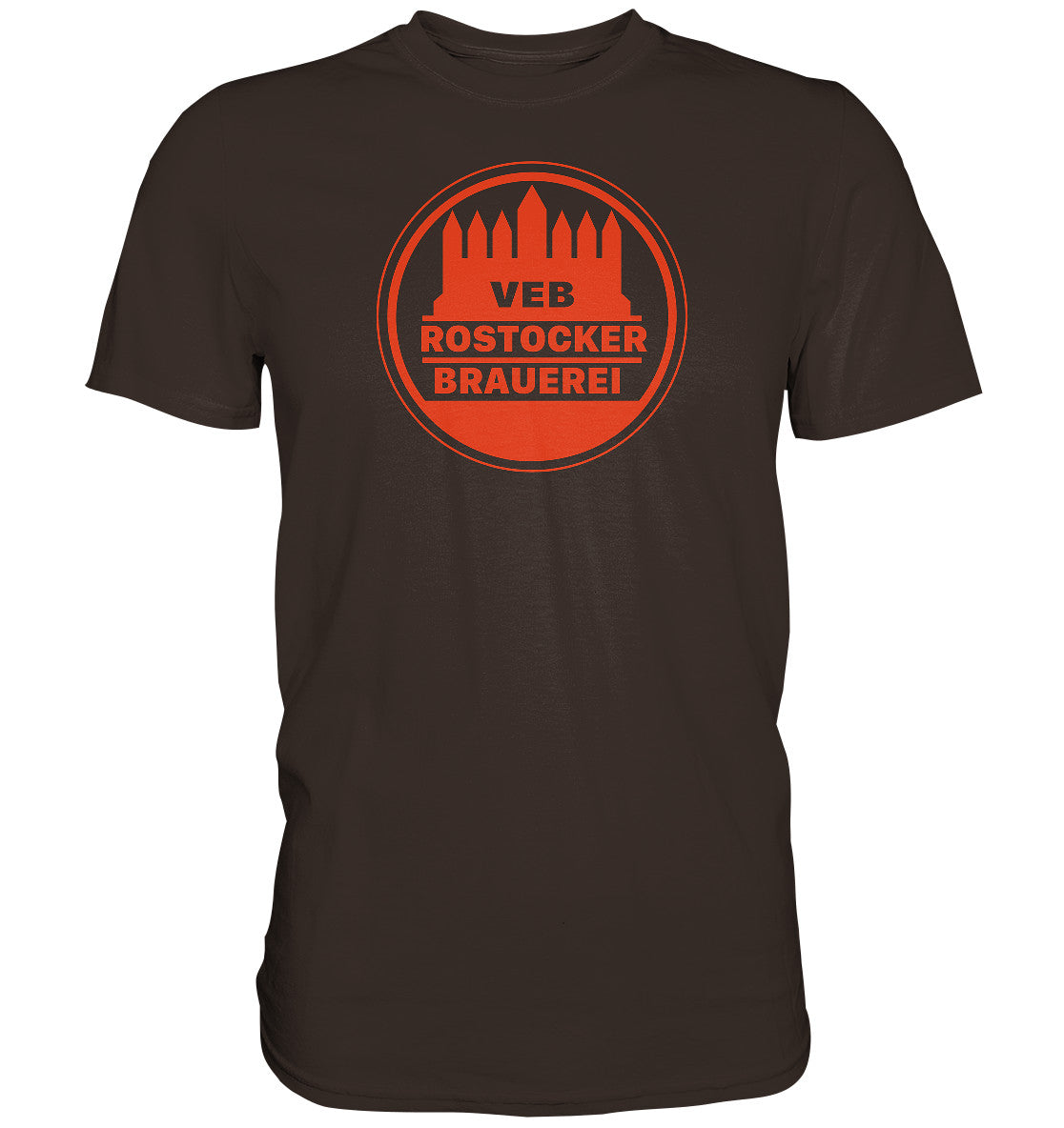 DDR Ostalgie Shirt Unisex • VEB ROSTOCKER BRAUEREI