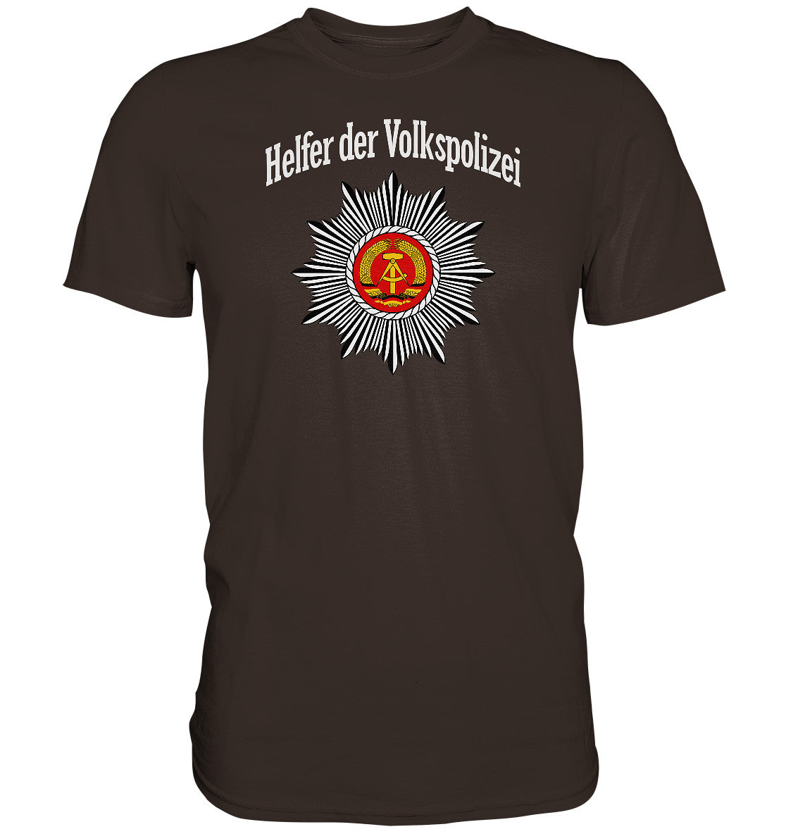 DDR Ostalgie Shirt Unisex • HELFER DER VOLKSPOLIZEI