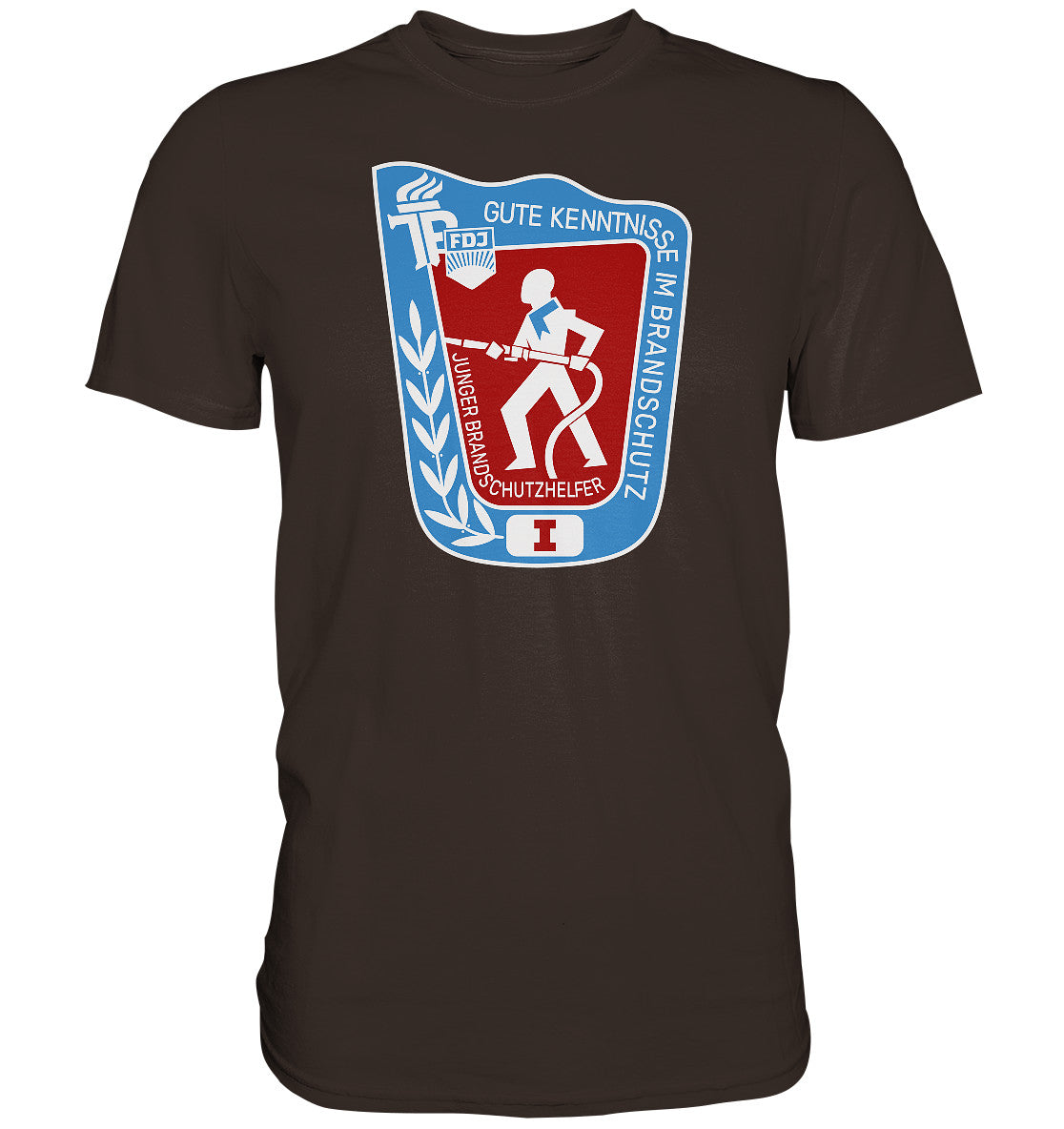 DDR Ostalgie Shirt Unisex • JUNGER BRANDSCHUTZHELFER