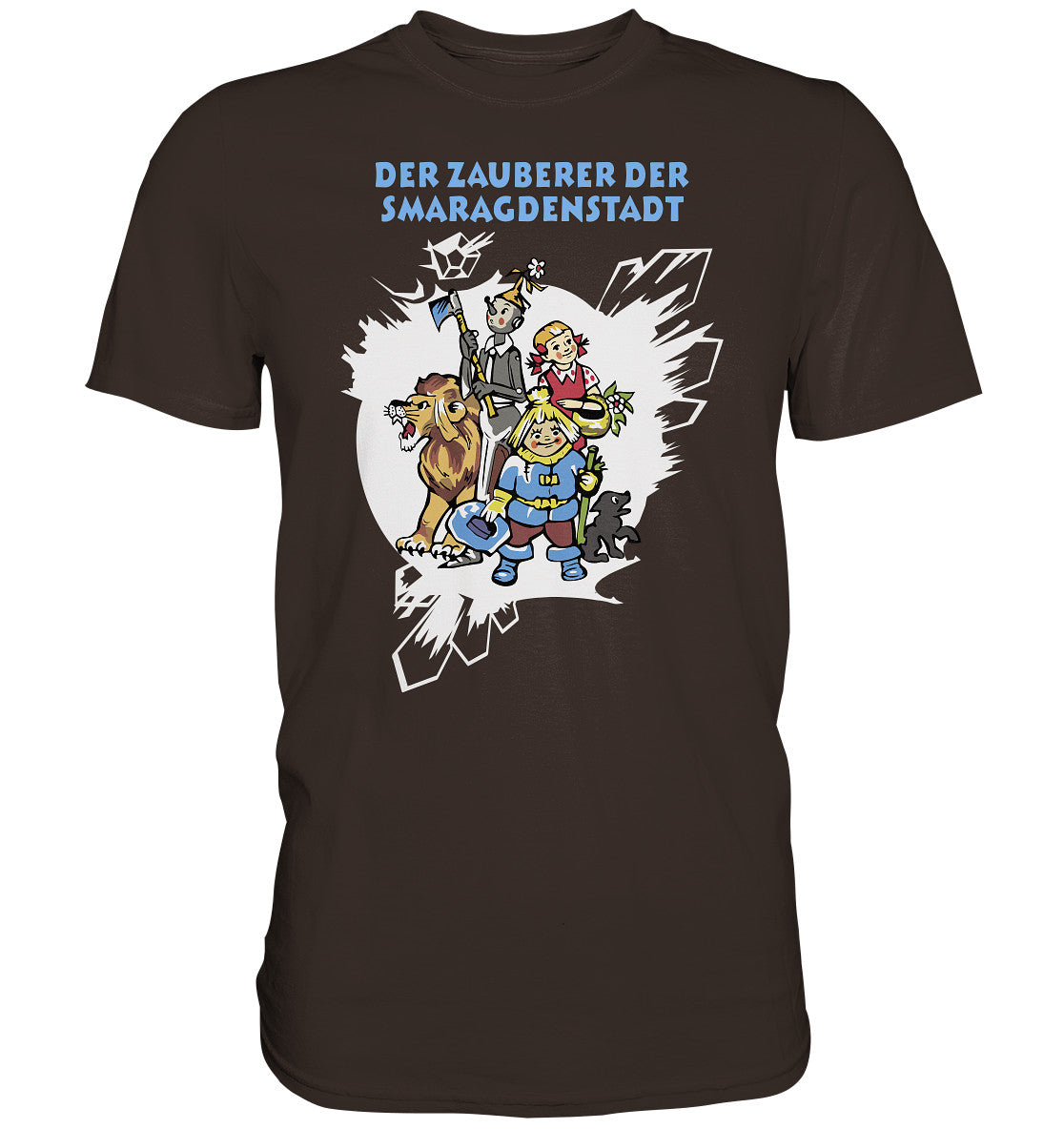 DDR Ostalgie Shirt Unisex • WOLKOW - DER ZAUBERER DER SMARAGDENSTADT