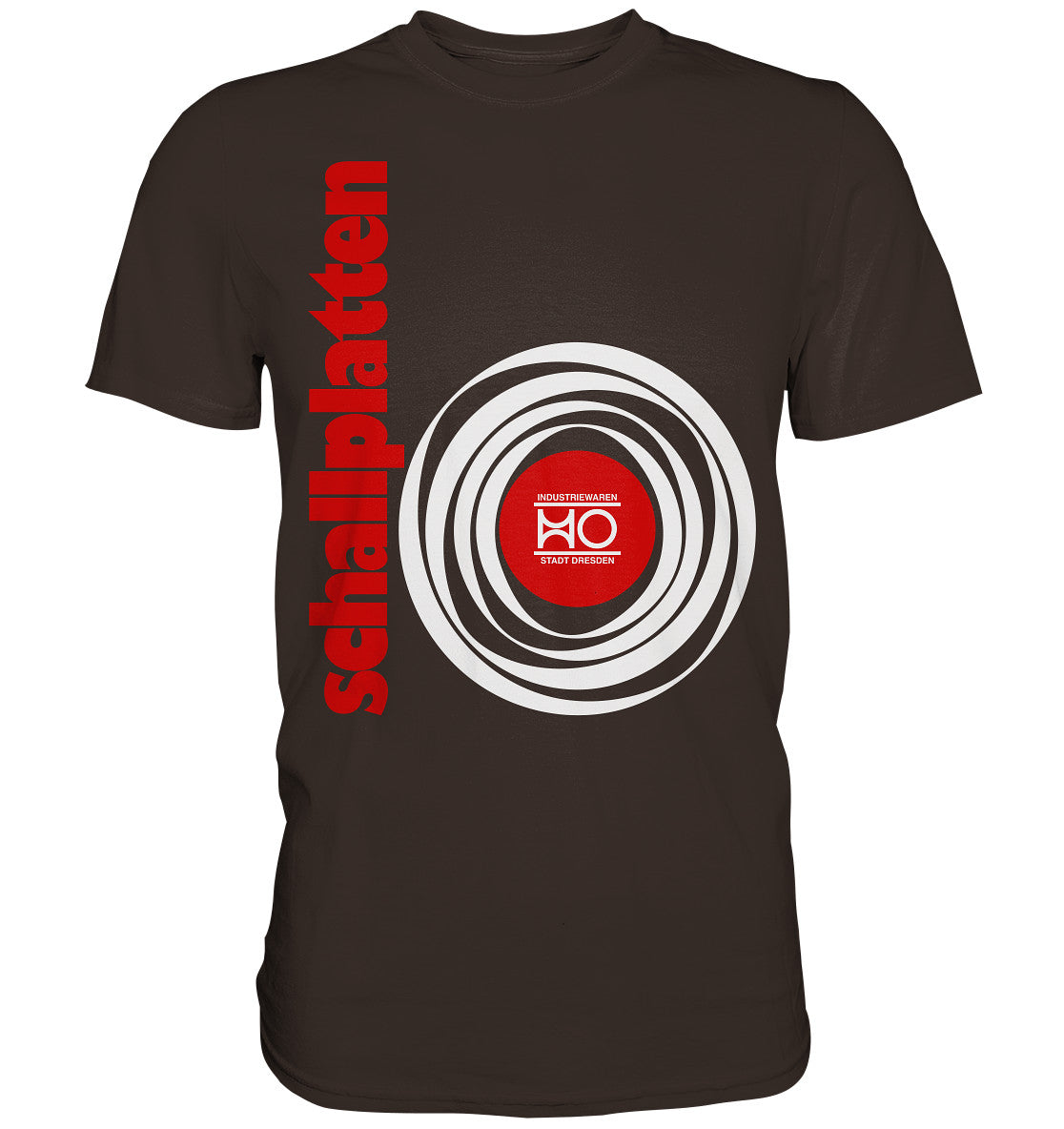 DDR Ostalgie Shirt Unisex • HO SCHALLPLATTEN DRESDEN