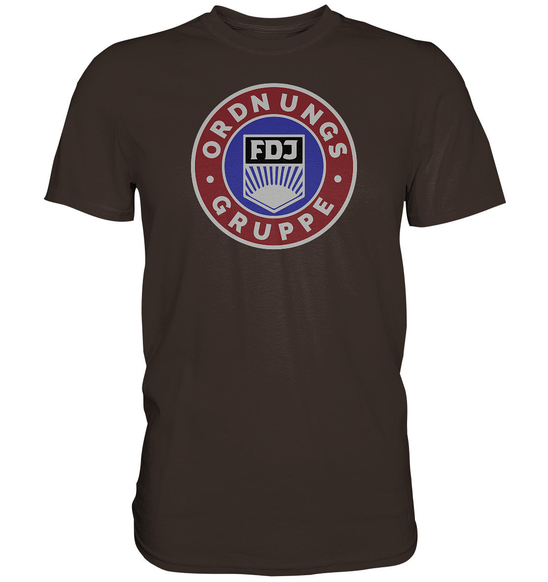 DDR Ostalgie Shirt Unisex • FDJ ORDNUNGSGRUPPE