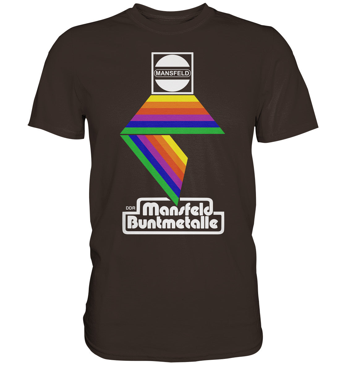 DDR Ostalgie Shirt Unisex • DDR MANSFELD BUNTMETALLE