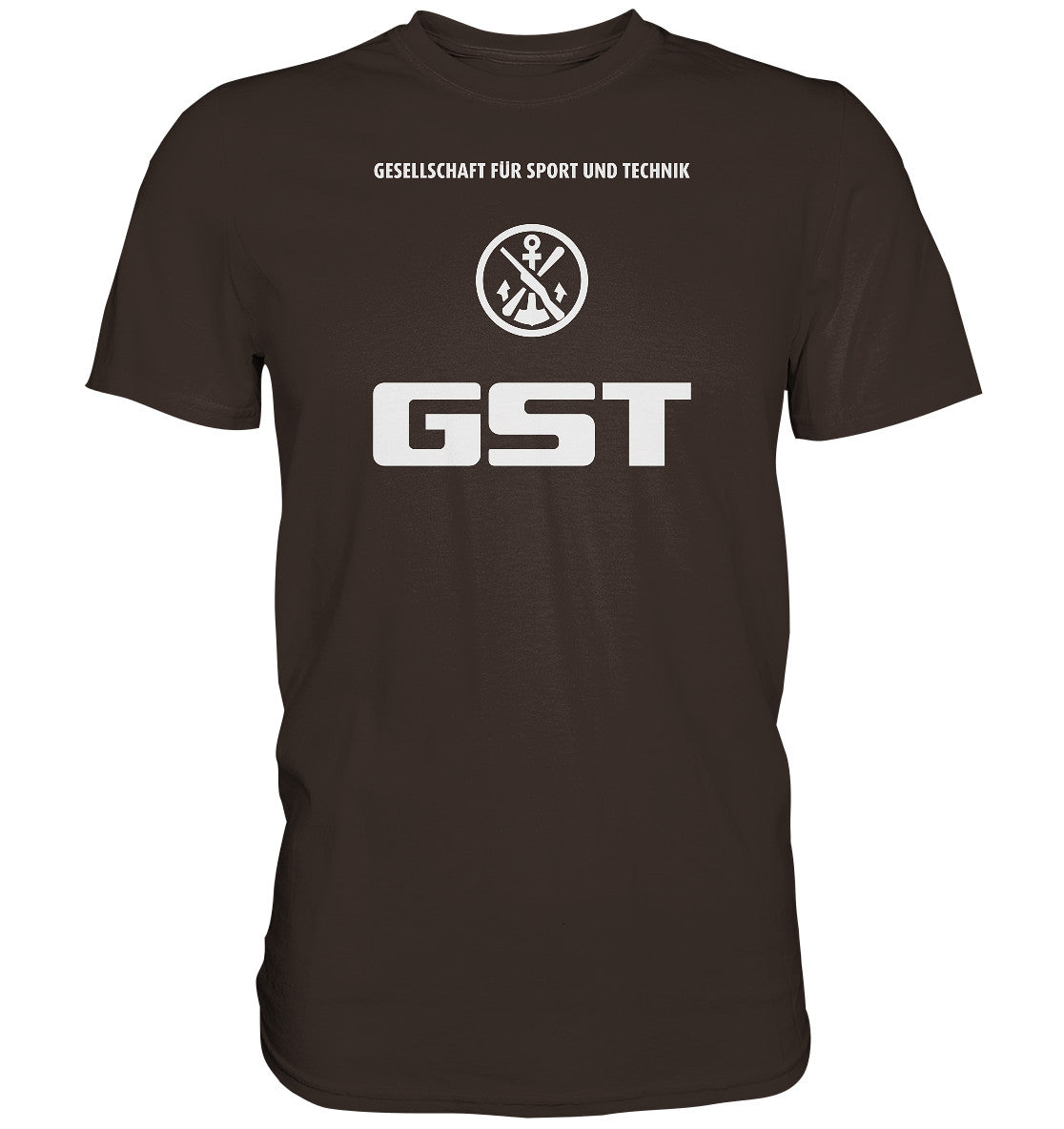 DDR Ostalgie Shirt Unisex • GST - GESELLSCHAFT FÜR SPORT UND TECHNIK