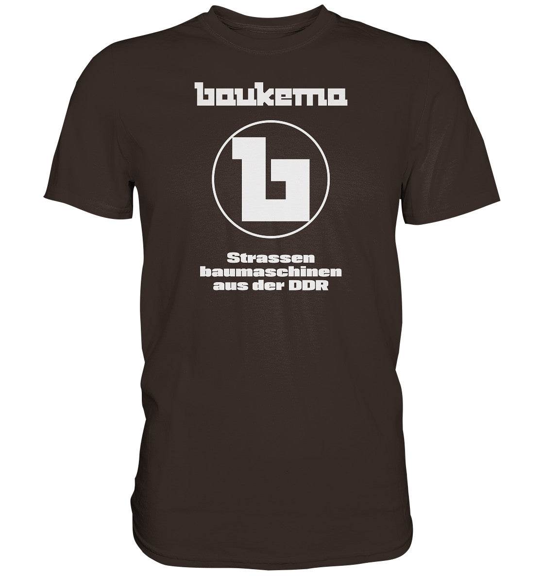 DDR Ostalgie Shirt Unisex • BAUKEMA STRASSENBAUMASCHINEN