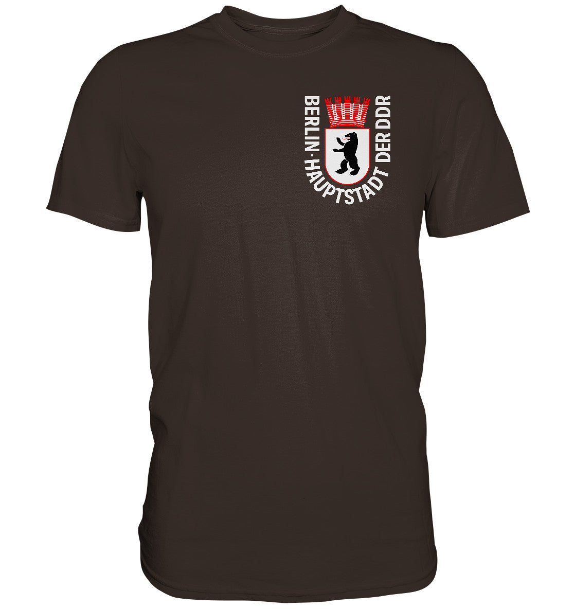 DDR Ostalgie Shirt Unisex • WAPPEN BERLIN - HAUPTSTADT DER DDR