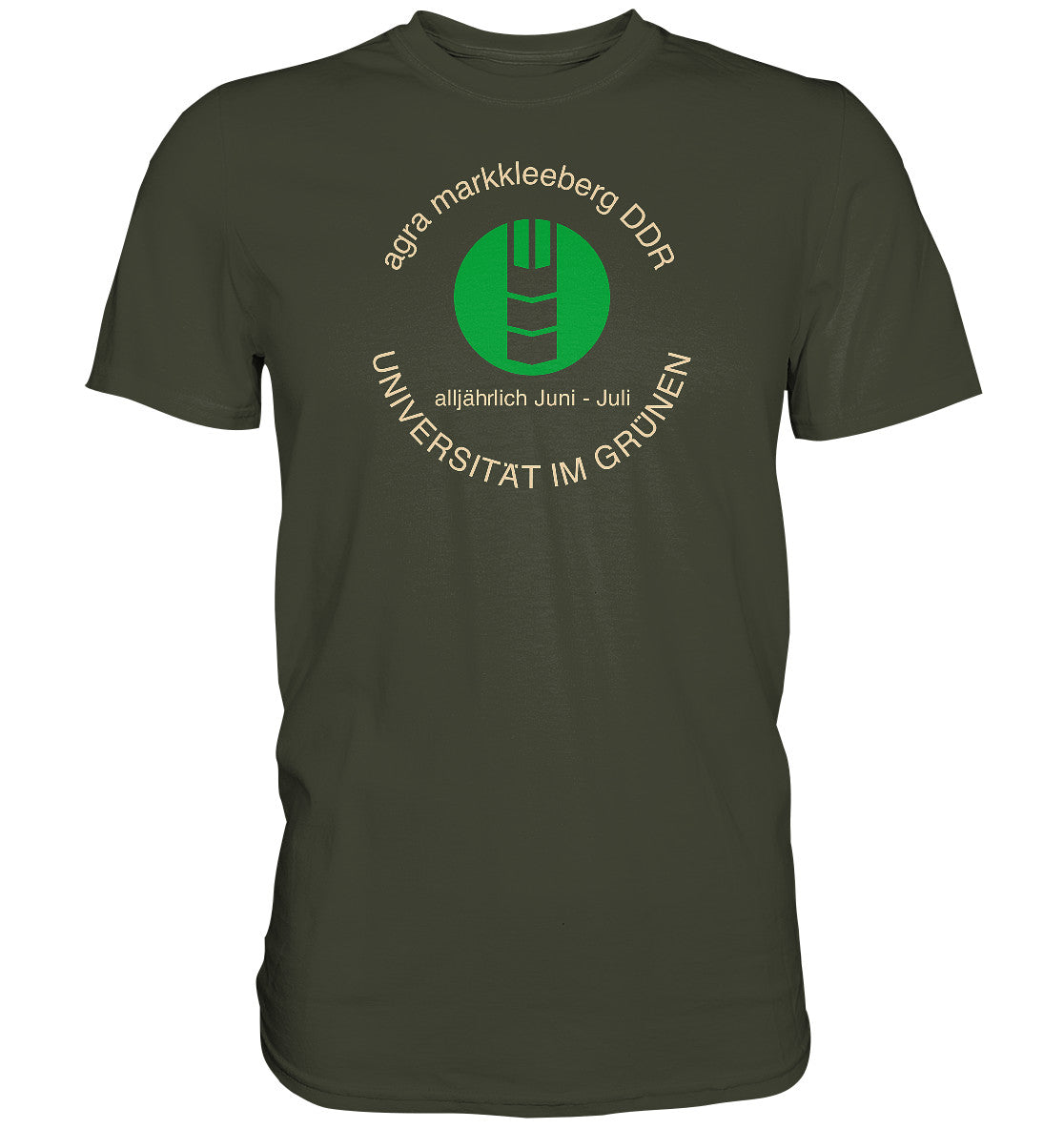DDR Ostalgie Shirt Unisex • AGRA MARKKLEEBERG DDR